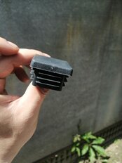 Заглушка для труб квадратная, 40х40 мм, 175011 - фото 2 от пользователя