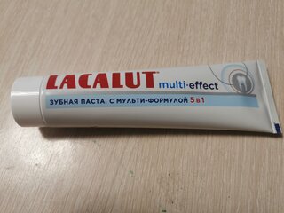 Зубная паста Lacalut, Мульти-Эффект, 75 мл - фото 5 от пользователя