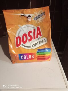 Стиральный порошок Dosia, 4 кг, автомат, для цветного белья, Optima Color - фото 2 от пользователя