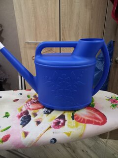 Лейка садовая, пластик, 12 л, с рассеивателем, Башкирия, в ассортименте, Альтернатива, Премьера, М6775 - фото 4 от пользователя