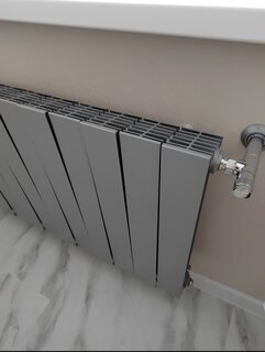 Радиатор биметалл, 500х100 мм, Royal Thermo, PianoForte/Silver Satin, 10 секций, НС-1176335 - фото 1 от пользователя