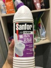 Sanfor chlorum гель д чист ванн и туалета 750мл