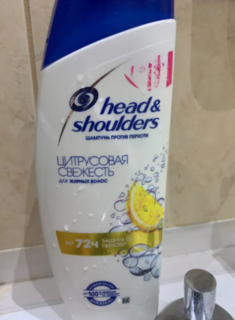 Шампунь Head &amp; Shoulders, Цитрусовая свежесть 2в1, против перхоти, 400 мл - фото 1 от пользователя