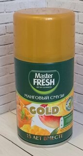 Освежитель воздуха Master Fresh, 250 мл, Манговый смузи, сменный - фото 4 от пользователя