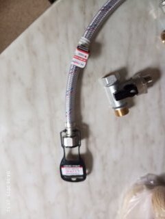Подводка для воды 1/2&quot;х0.5 м, г-г, сталь, полимер, ProFactor - фото 8 от пользователя