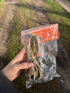 Шнур с выключателем и плоской вилкой, TDM Electric, ШУ01В, ШВВП, 2 жилы, 2х0.75 мм², 2 м, SQ1305-0003 - фото 9 от пользователя