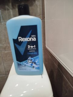 Гель для душа и шампунь Rexona, 2 в 1 Горный лед, для мужчин, 750 мл - фото 1 от пользователя