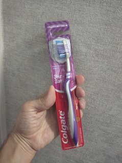 Зубная щетка Colgate, Зигзаг Плюс, средней жесткости, в ассортименте - фото 9 от пользователя