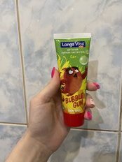 Зубная паста Longa Vita, Angry Birds Bubble Gum, для детей, 75 г - фото 2 от пользователя