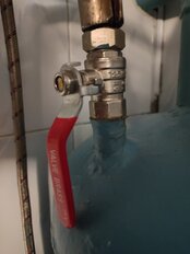 Кран для воды, 1/2&quot;, г-ш, ручка, Эконом, РМС - фото 1 от пользователя
