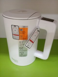 Чайник электрический Redmond, SkyKettle KM231S, Strix, белый, 1.7 л, смарт, 2200 Вт, скрытый нагревательный элемент, пластик - фото 1 от пользователя