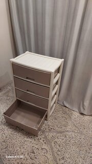 Комод 4 ящика, Колорит, 56х39х81 см, бежевый, широкий, М8759, Альтернатива - фото 6 от пользователя