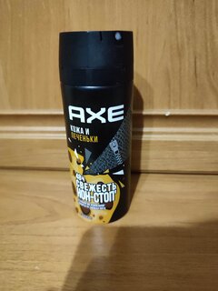 Дезодорант Axe, Кожа и печеньки, для мужчин, спрей, 150 мл - фото 1 от пользователя