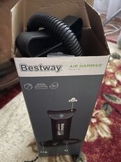 Насос воздушный ручной, 30 см, 3 насадки, Bestway, 62002 - фото 4 от пользователя