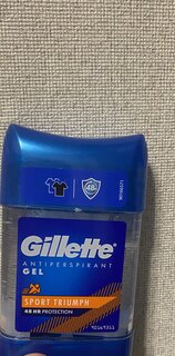 Дезодорант Gillette, Triumph Sport, для мужчин, гель, 70 мл - фото 4 от пользователя