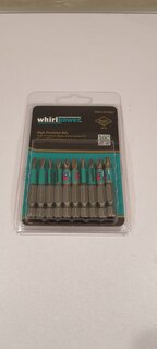 Набор бит Whirlpower, Ассорти, Ph, Pz, Sl, 50 мм, 10 шт, блистер - фото 2 от пользователя