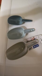 Набор для сыпучих продуктов, совки, пластик, навеска, 3 шт, Daniks, Y4-7876 - фото 9 от пользователя