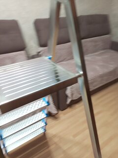 Стремянка 1 секция, 6 ступеней, сталь, 1.65 м, 120 кг, оцинкованная, Dogrular, Ярус, 122206 - фото 9 от пользователя