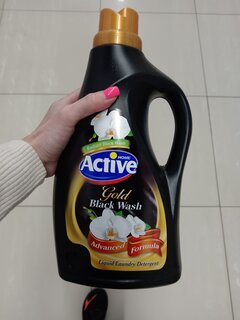 Гель для стирки Active, 2.5 л, для темного белья, Орхидея - фото 6 от пользователя