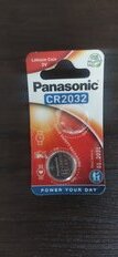 Батарейка Panasonic, CR2032, Power Cells, литиевая, 3 В, блистер, 2 шт, УТ-00000239 - фото 5 от пользователя