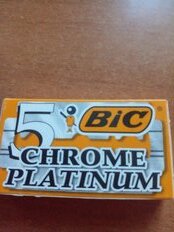 Лезвия Bic, Chrom Platinum, 5 шт, 822059 - фото 9 от пользователя