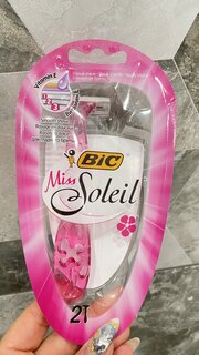 Станок для бритья Bic, Miss Soleil, для женщин, 2 шт, одноразовые, 931540 - фото 8 от пользователя