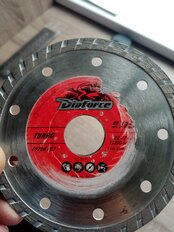 Диск отрезной алмазный Hagwert, Турбо, 115 мм, сухой/влажный рез, 500017 - фото 2 от пользователя