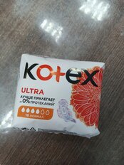 Прокладки женские Kotex, Ultra Dry&amp;Soft Normal, 10 шт, 4423 - фото 4 от пользователя