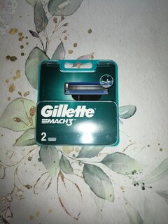 Сменные кассеты для бритв Gillette, Mach3, для мужчин, 2 шт - фото 1 от пользователя