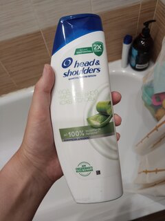 Шампунь Head &amp; Shoulders, Уход за чувствительной кожей, против перхоти, 400 мл - фото 8 от пользователя