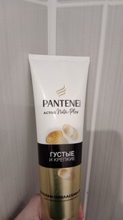Бальзам-ополаскиватель для сухих и поврежденных волос, Pantene Pro-V, Густые и крепкие, 275 мл - фото 1 от пользователя