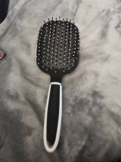 Расческа массажная, 25 х 8.5 см, большая, прямоугольная ручка, Инь-Янь, Y3-879 - фото 8 от пользователя