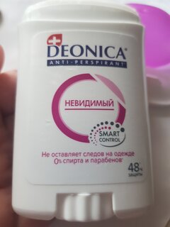 Дезодорант Deonica, Невидимый, для женщин, стик, 40 мл - фото 7 от пользователя