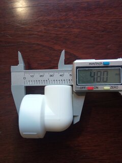 Уголок комбинированный полипропилен, d20х3/4&quot;, 90 °, внутренняя резьба, белый, Kalde - фото 5 от пользователя