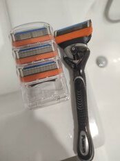 Сменные кассеты для бритв Gillette, Fusion, для мужчин, 4 шт, 81372251 - фото 5 от пользователя