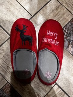Тапки для мужчин, в ассортименте, р. 42-43, Merry christmas, Y2204-469 - фото 3 от пользователя