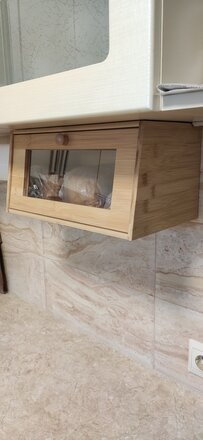 Хлебница бамбук, 38.5х22х19 см, Катунь, КТ-ХБ-03 - фото 3 от пользователя