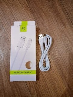 Кабель USB, Red Line, USB Type-C, 1 м, белый, УТ000009459 - фото 1 от пользователя