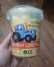 Набор мелков Синий трактор, 4 цвета, MELBUCKET8-STR - фото 1 от пользователя