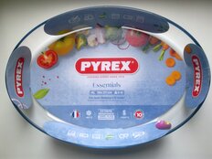 Форма для запекания стекло, 27х39 см, 4 л, овальная, Pyrex, Smart cooking, 347B000/5044 - фото 3 от пользователя