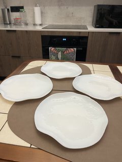 Тарелка десертная, стеклокерамика, 22.5 см, фигурная, Galeo White, Luminarc, V9421 - фото 3 от пользователя