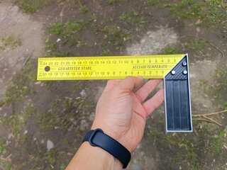 Угольник 250 мм, металл, Bartex, R-250 - фото 5 от пользователя