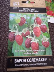 Семена Земляника, Барон Солемахер, 100 шт, ремонтантная, цветная упаковка, Поиск - фото 8 от пользователя