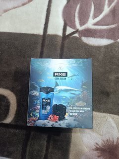 Набор подарочный для мужчин, Axe, Cool ocean, гель для душа 250 мл + мочалка - фото 3 от пользователя