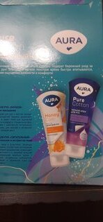 Набор подарочный для женщин, Aura, Pure Cotton, крем для рук питательный, 75 мл + крем для рук ночной, 75 мл - фото 8 от пользователя