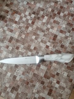 Нож кухонный Daniks, Platinum, универсальный, нержавеющая сталь, 12.5 см, рукоятка пластик, WFCF-0044-4 - фото 5 от пользователя