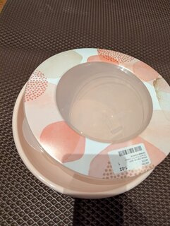 Миска пластик, круглая, 26.4х10.3 см, 3 л, с крышкой, Pastel, Plast team, PT107511591, персиковая - фото 4 от пользователя