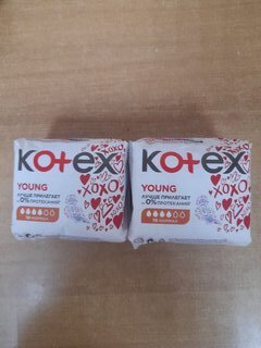 Прокладки женские Kotex, Young Normal, 10 шт, для девочек подростков, 4426 - фото 3 от пользователя