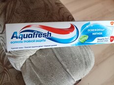 Зубная паста Aquafresh, Освежающе-мятная, 100 мл - фото 5 от пользователя