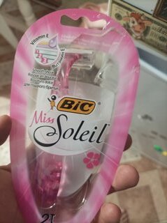 Станок для бритья Bic, Miss Soleil, для женщин, 2 шт, одноразовые, 931540 - фото 9 от пользователя